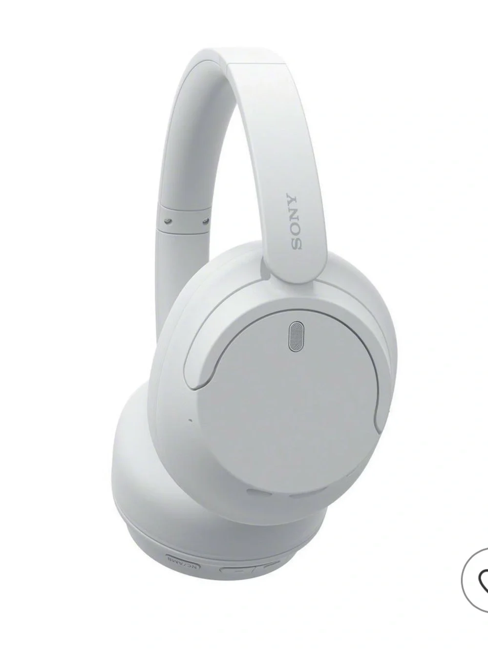 Sony WHCH720N Bluetooth Wireless Noise-Canceling Headphones - White
